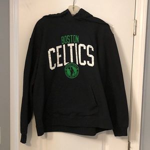 Boston Celtics Hooded Sweatshirt XL Black BrandNew
